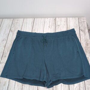 NWT Active Zone Teal Shorts Women Size 5X